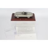 Danbury Mint - A boxed pewter 1:24 scale Jaguar Series III V12 E-Type 'The Last Jaguar' by Danbury