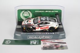 Scalextric - A boxed Exclusive Limited Edition Scalextric C3844 NSCC Aston Martin Vantage GT3
