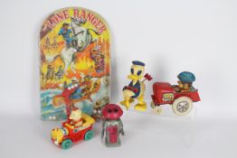 Marx, Jimson, Others - A collection of collectable unboxed vintage toys and games.