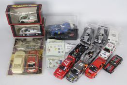 Scalextric - Spirit - Fly - A collection of 14 x slot cars and some spares.