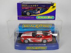Scalextric - Two boxed Scalextric 1:32 scale Dodge Viper slot cars.