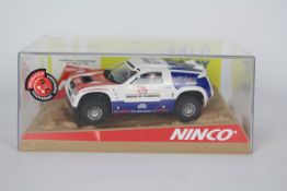 Ninco - A boxed limited edition Volkswagen Touareg in Salo Del Hobby livery.