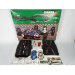 Gama Rally - A boxed vintage Gama slot car racing set in 1:32 scale # 7220.