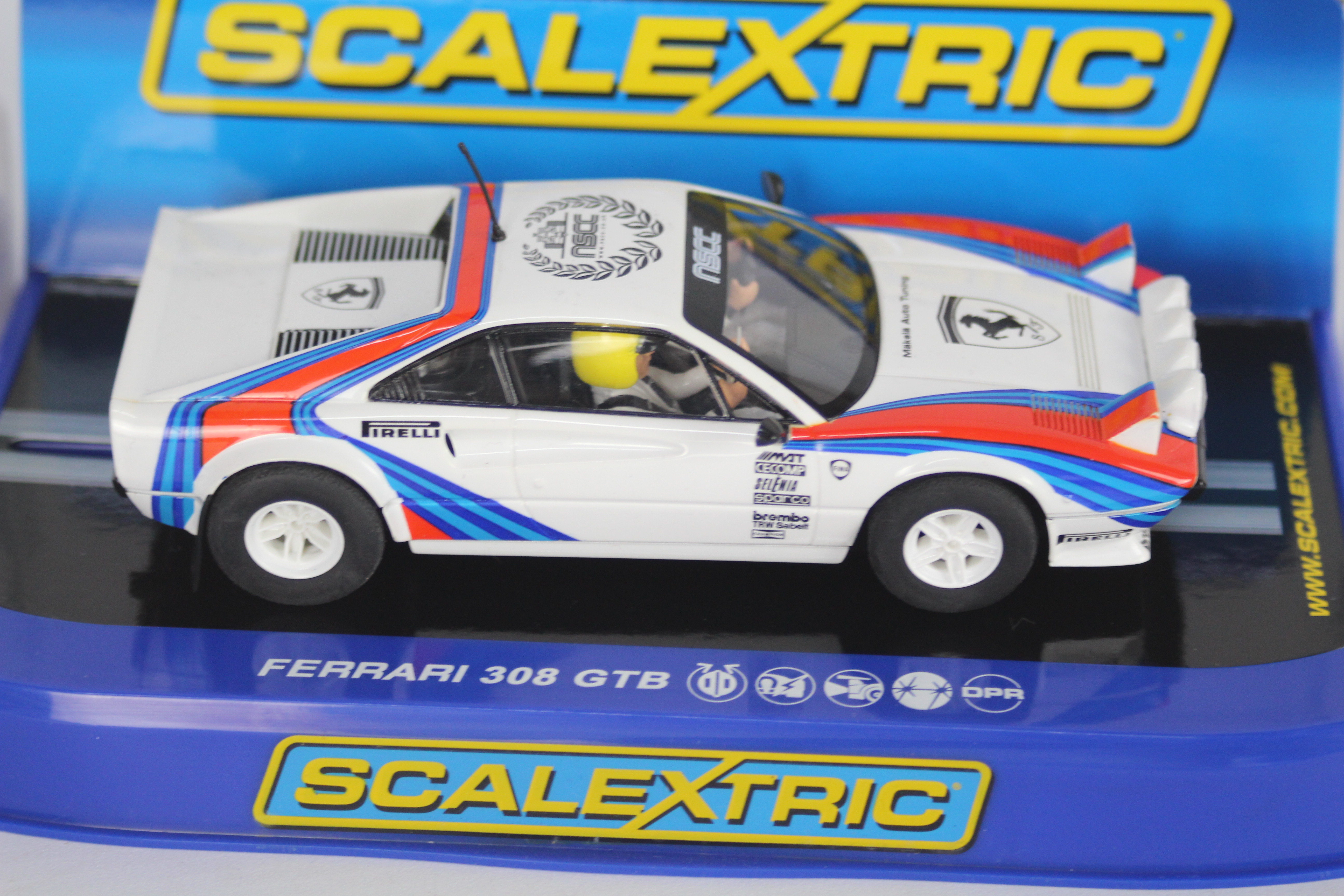 Scalextric - A boxed Limited Edition Scalextric C3062 NSCC Ferrari 308 GTB 'Makela Auto Tuning' - Image 3 of 4