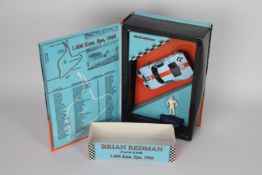 Fly - A boxed Ford GT40 model in Gulf colours as driven at the 1968 Spa 1000 kms with a Brian