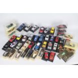 Solido - Minichamps - Hongwell - 48 x model cars mostly in 1:43 scale including # 4002 Jaguar SS100,