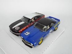 Scalextric - A pair of ex set cars,