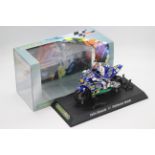 Scalextric - A boxed 2004 Moto GP Telefonica Honda ridden by Colin Edwards # C6007 The model