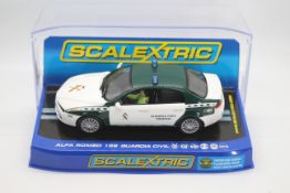 Scalextric - A boxed Scalextric C3149 Alfa Romeo 159 'Guardia Civil Trafico'.