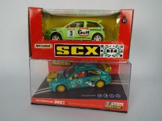 SCX - Scalextric - 2 x boxes Seat Rally cars, # 83190.