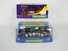 Scalextric - Two boxed Scalextric Jaguar XKRS 1:32 scale slot cars.