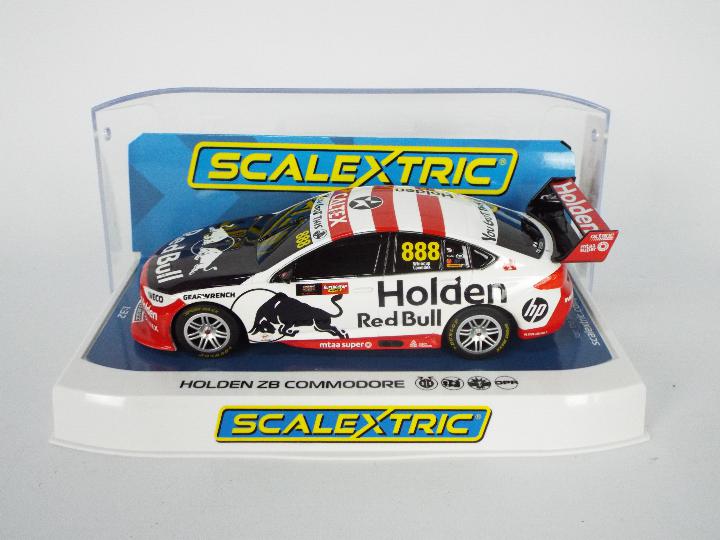 Scalextric - A boxed Holden ZB Commodore in Red Bull livery number 888. # C4196.