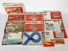 Monogram, Strombecker - Nine boxed accessory and trackside building kits.