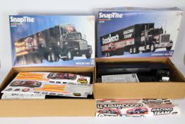 Monogram - 2 x boxed Snaptite truck kits in 1:32 scale,