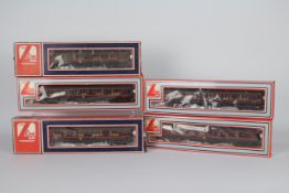 Lima - 5 x boxed 00 gauge British Rail coaches,