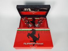 Fly - A boxed Fly Limited Edition Team Filipinetti Ferrari Coda Lunga 'Le Mans 1970' two 1:32 slot