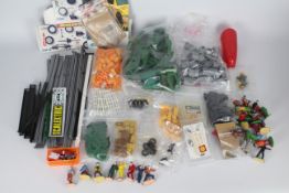 Scalextric, Herpa, Other - A collection of slot car accessories and spare parts.