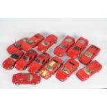 Bburago - Maisto - Mira - 13 x unboxed Ferrari models in 1:18 scale for spares or restoration.