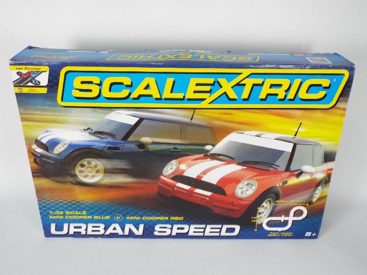 Scalextric - A boxed set # C1324 with 2 x Mini Coopers. - Image 4 of 4