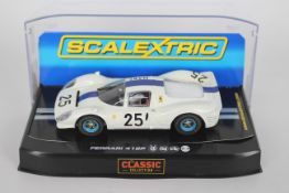 Scalextric - A boxed Scalextric C2918 Ferrari 412P 'NART' RN25 1:32 scale slot car from the