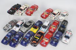 Scalextric - 20 x unboxed 1:32 scale slot cars including four Ford Mondeos,