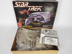 AMT, Ertl - A boxed AMT Ertl #6858 Star Trek '3 Piece Adversary Set' plastic model kit.