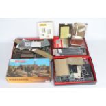 Wills - Ratio - Pola - A collection of OO/HO scale railway layout scenery building parts and pieces