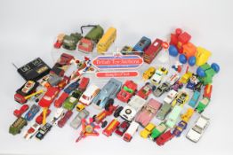 Matchbox - Corgi - Majorette - Dinky - A collection of unboxed model cars in various scales