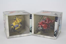 Scalextric - 2 x boxed 2004 Moto GP bikes,