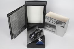 Fly - A boxed limited edition Ford GT40 MkII 1966 Le Mans Winner with Bruce McLaren driver figure.