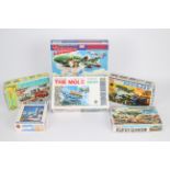IMAI, A bundle of Gerry Anderson six boxed vintage plastic model kits from IMAI.