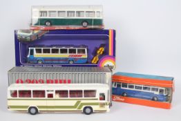 Tekno - Conrad - Siku - Norev - 4 x boxed bus models in several scales,