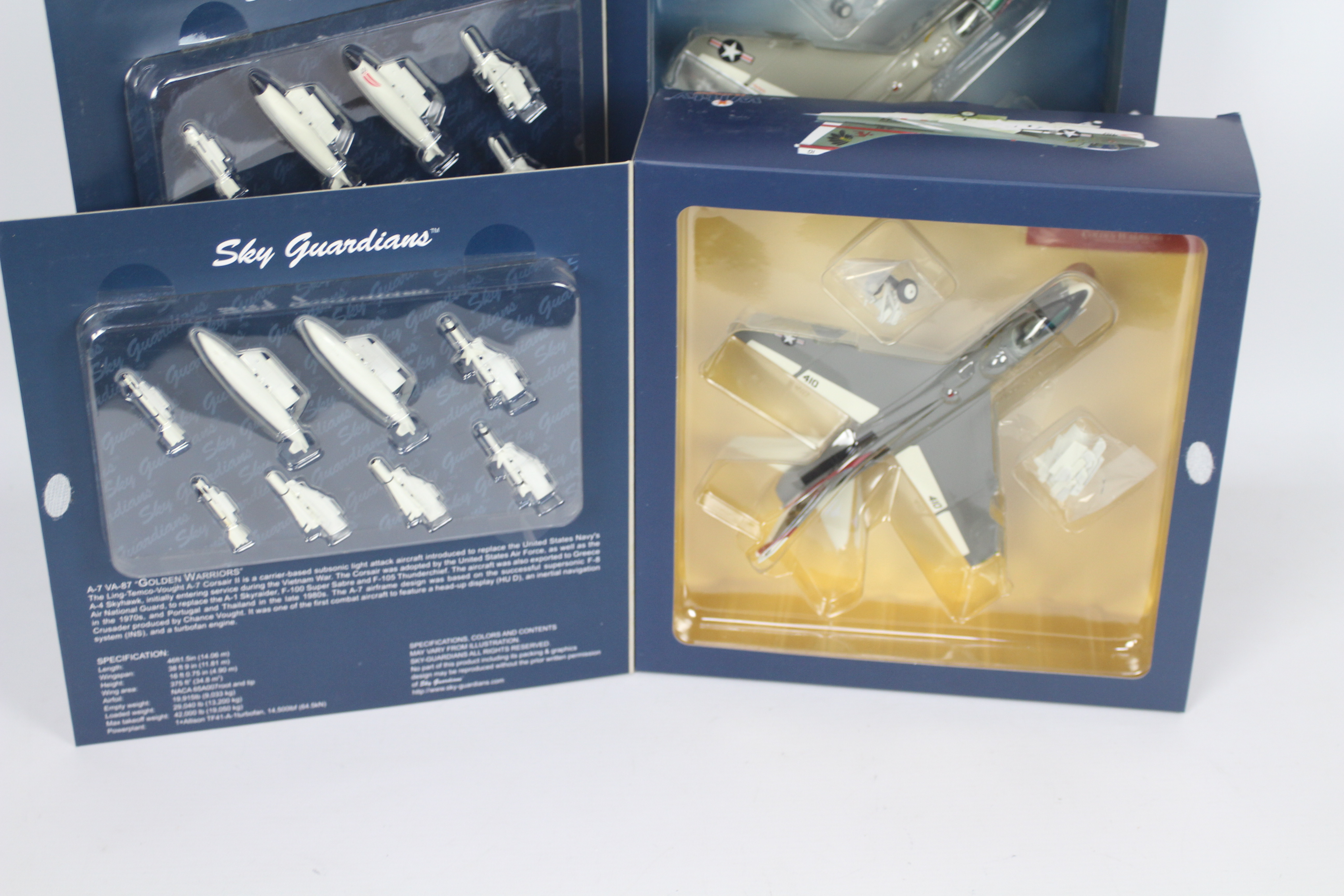 Witty Wings - two 1:72 scale modelscomprising A-7E VA-87 Golden Warriers issued in a , - Image 3 of 4