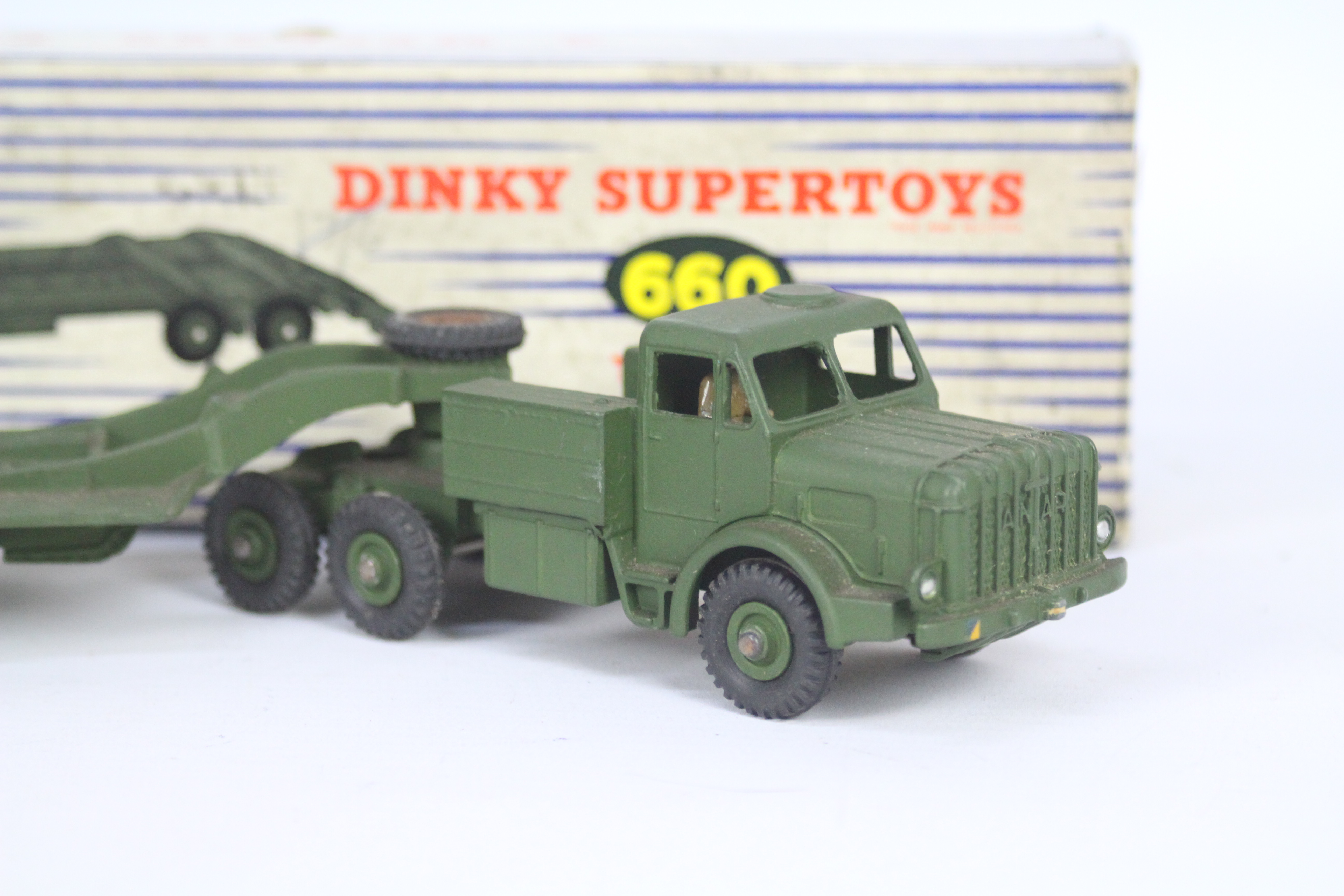 Dinky - A boxed Dinky # 660 Mighty Antar Tank Transporter. - Image 3 of 3