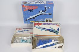 Aoshima, IMAI , Gerry Anderson - Three boxed 'Gerry Anderson' themed plastic model kits.