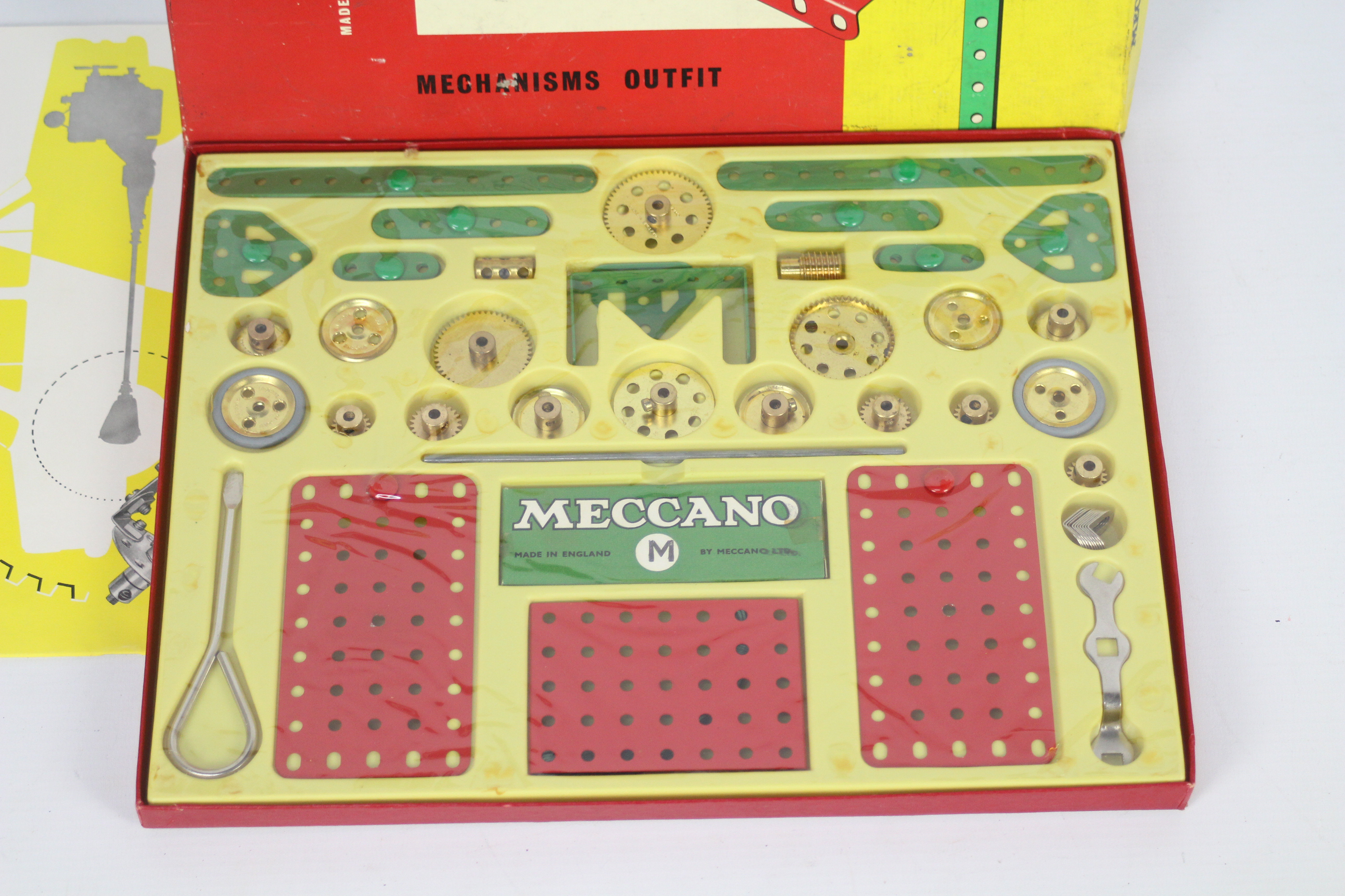 Meccano - A circa 1959 Meccano Mechanisms Outfit with the contents still covered in cellophane and - Image 3 of 5