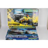 Scalextric - 2 boxed sets in 1:32 scale, # C1319 Continental Sports Cars, # C1097 Pole Position.