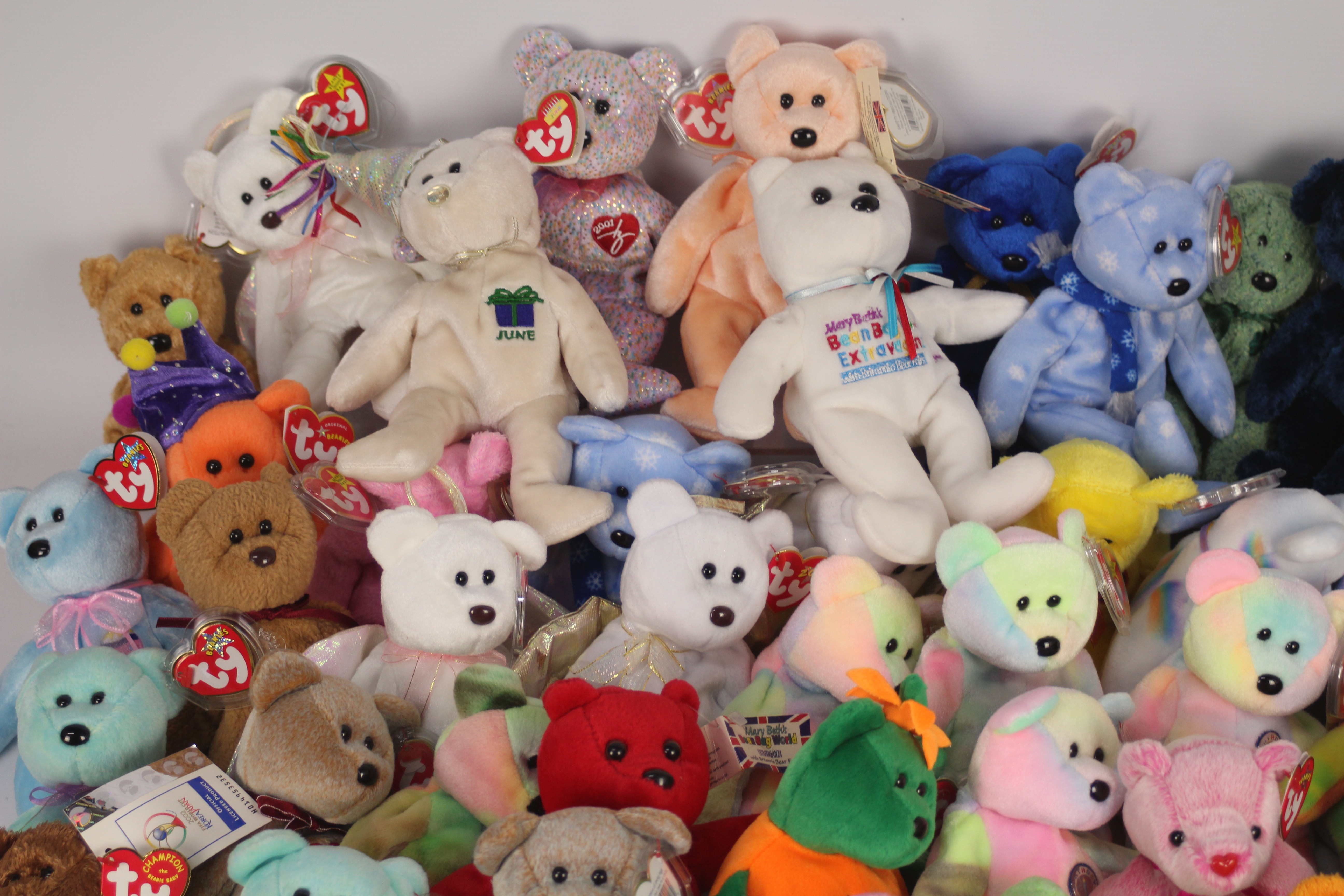 Ty Beanie - The Beanie Babies Collection - A large quantity of 50 x first generation Ty Beanie Baby - Image 3 of 5