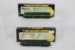 Graham Farish - two N gauge model diesel electric locomotives,