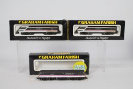 Graham Farish - InterCity N gauge model diesel electric locomotives comprising Class 47 'Firefly'