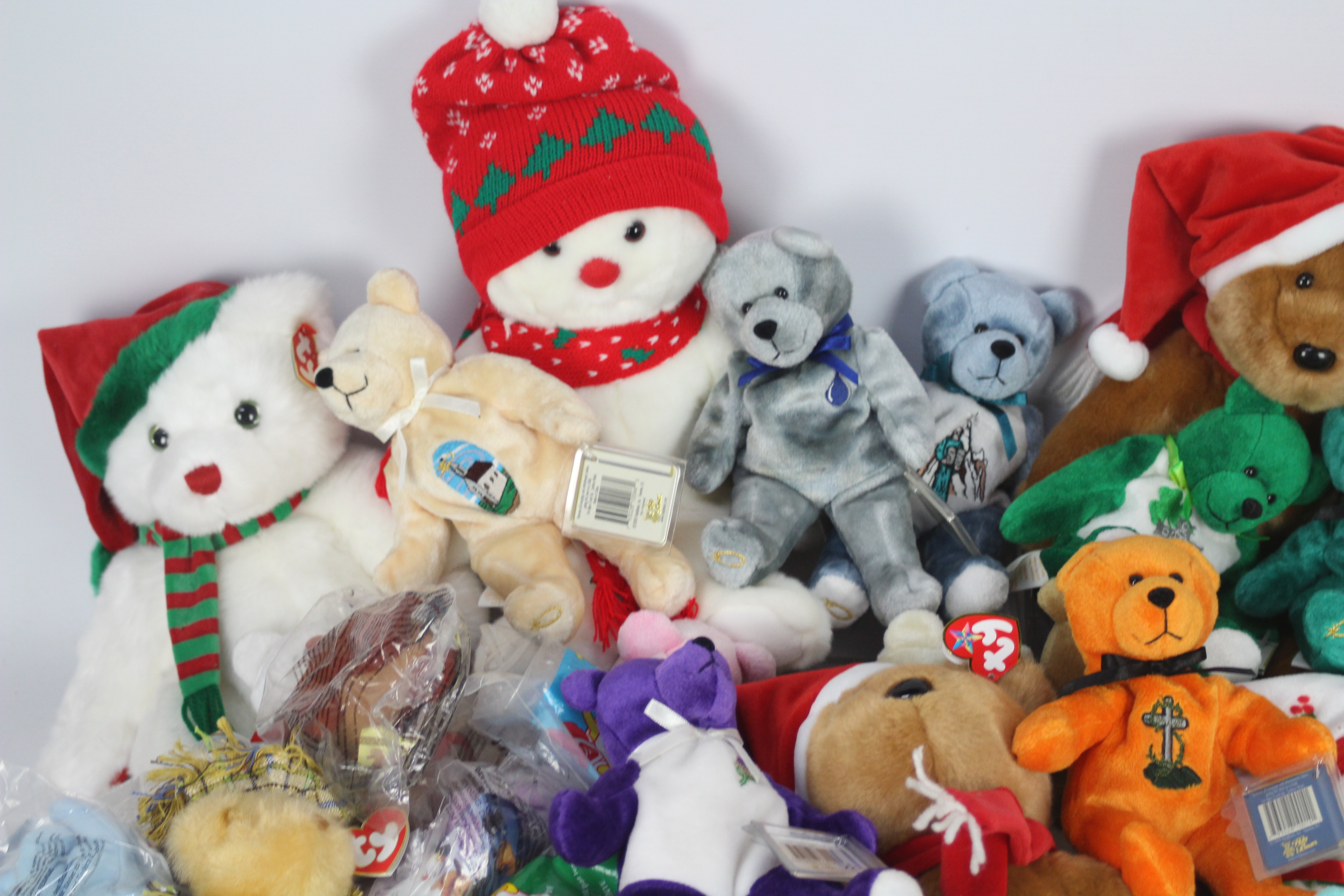 Ty Beanie, Holy Bears, - The Beanie Babies,Christmas Beanie Buddies, - Image 2 of 3