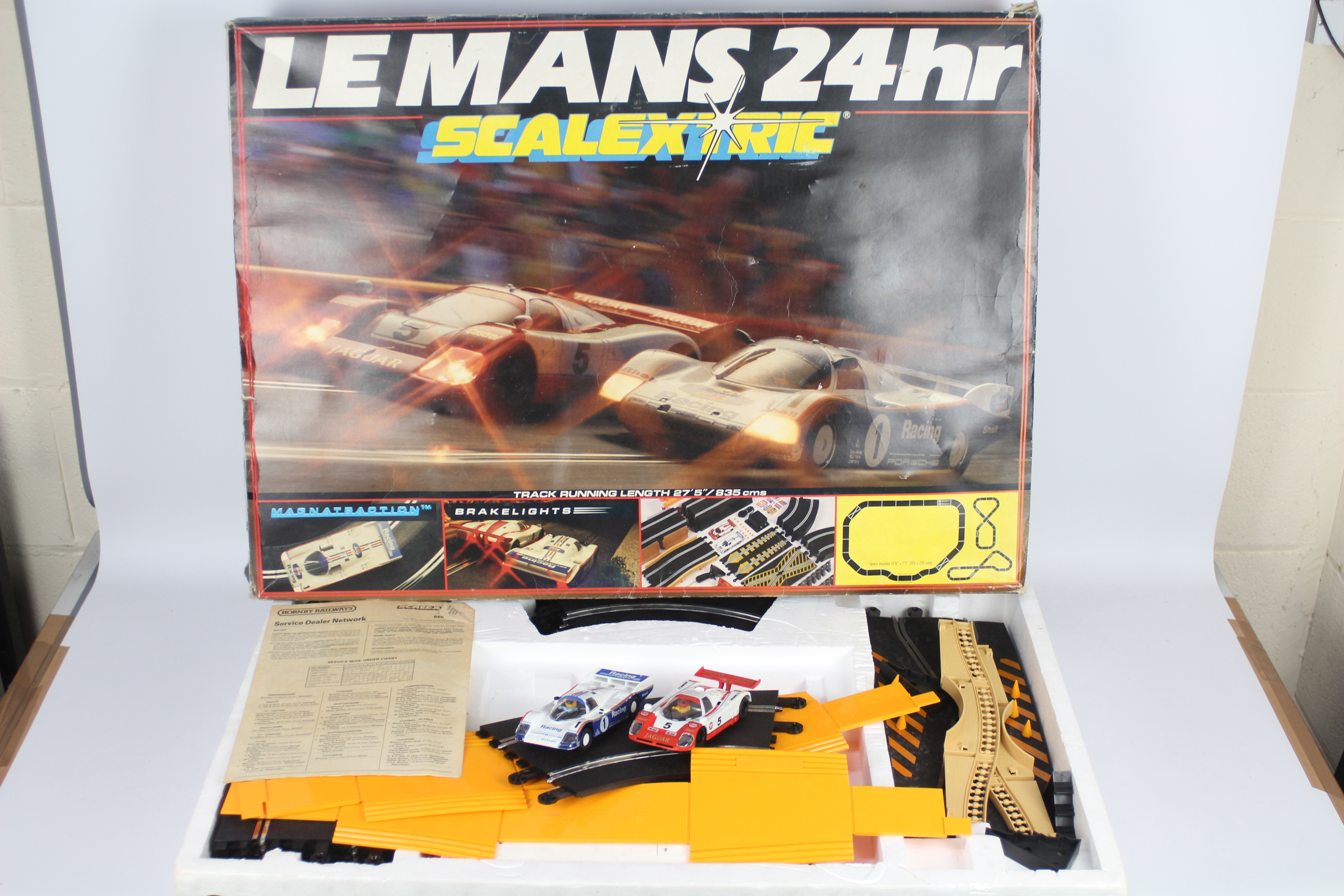 Scalextric - 2 x vintage boxed sets, # C.742 Le Mans 24 Hour set x 2. - Image 2 of 5