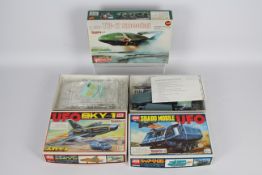 IMAI,Gerry Anderson - Three boxed 'Gerry Anderson' themed plastic model kits.