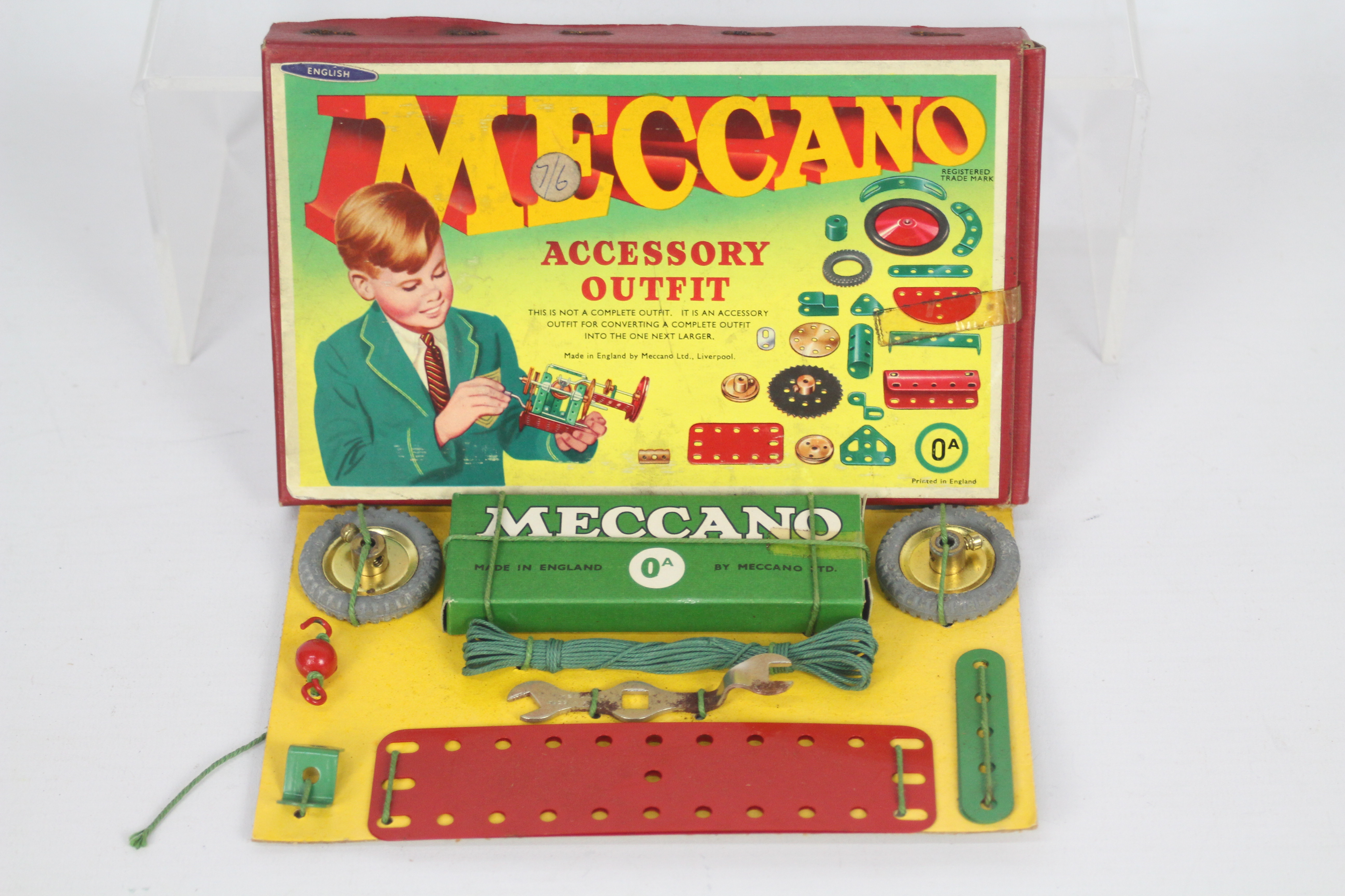 Meccano - 3 x circa 1959 boxed Accessory Outfits, No. 0A and 2 x No 1A. - Image 7 of 7