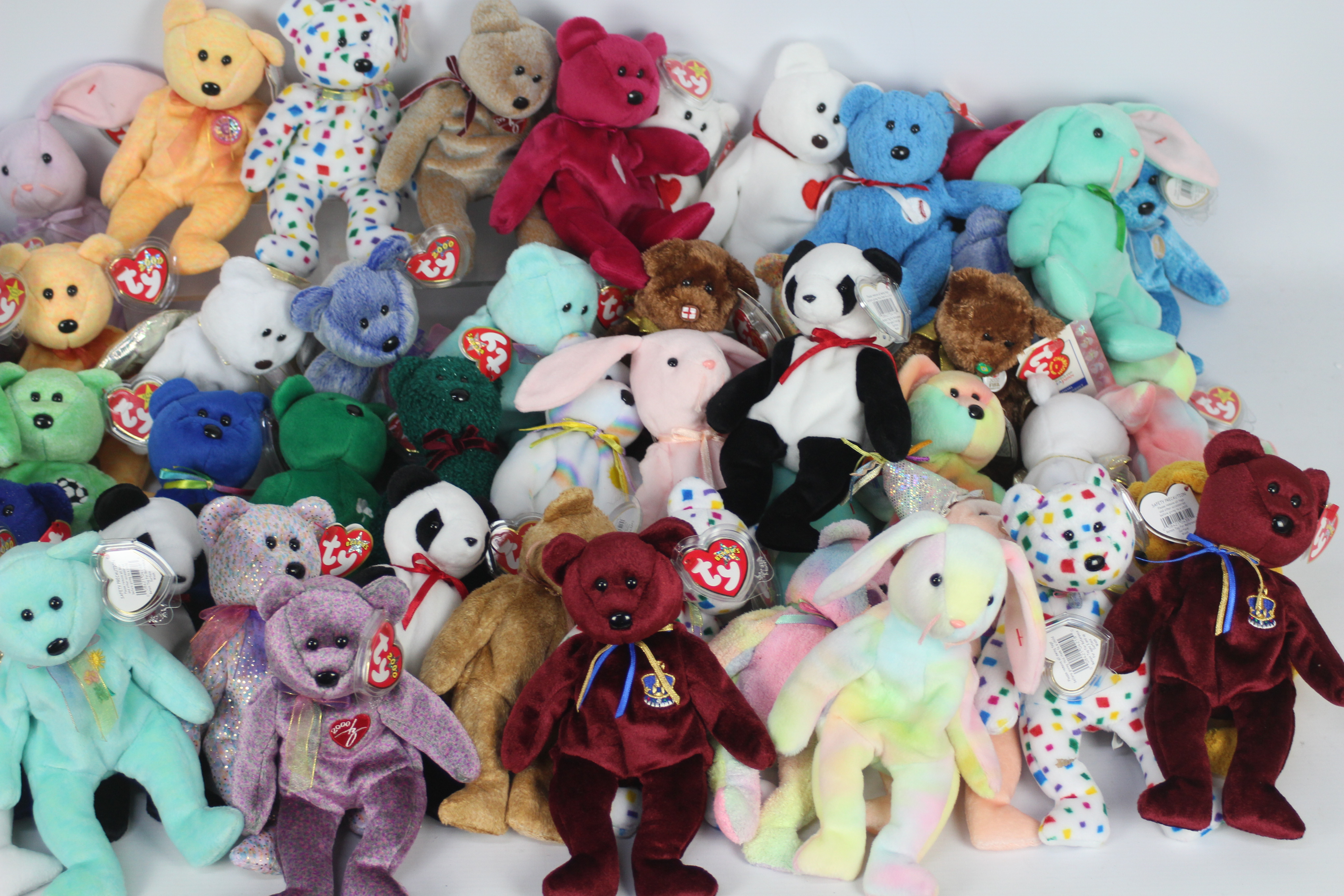 Ty Beanie - The Beanie Babies Collection - A large quantity of 50 x first generation Ty Beanie Baby - Image 3 of 4