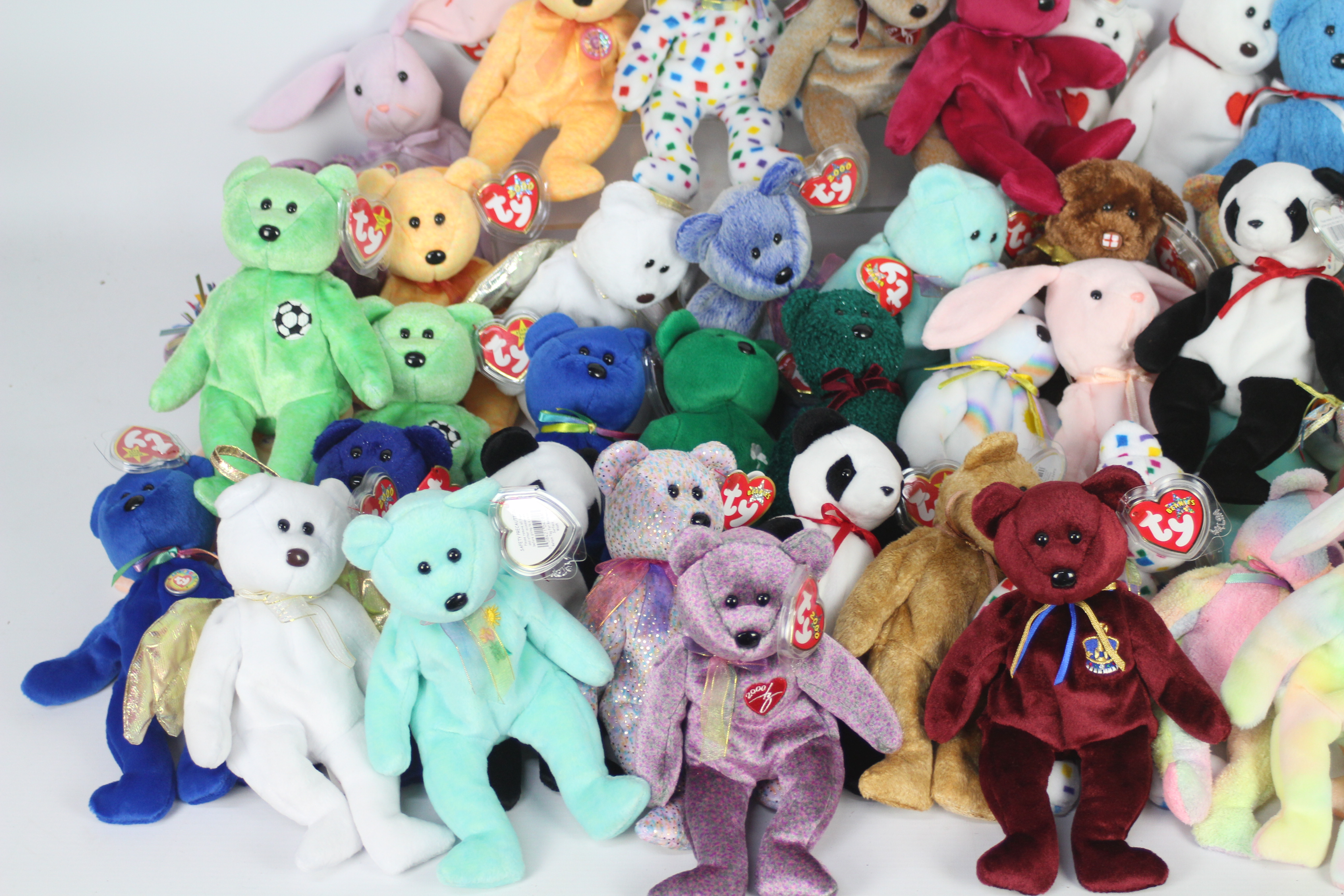 Ty Beanie - The Beanie Babies Collection - A large quantity of 50 x first generation Ty Beanie Baby - Image 2 of 4