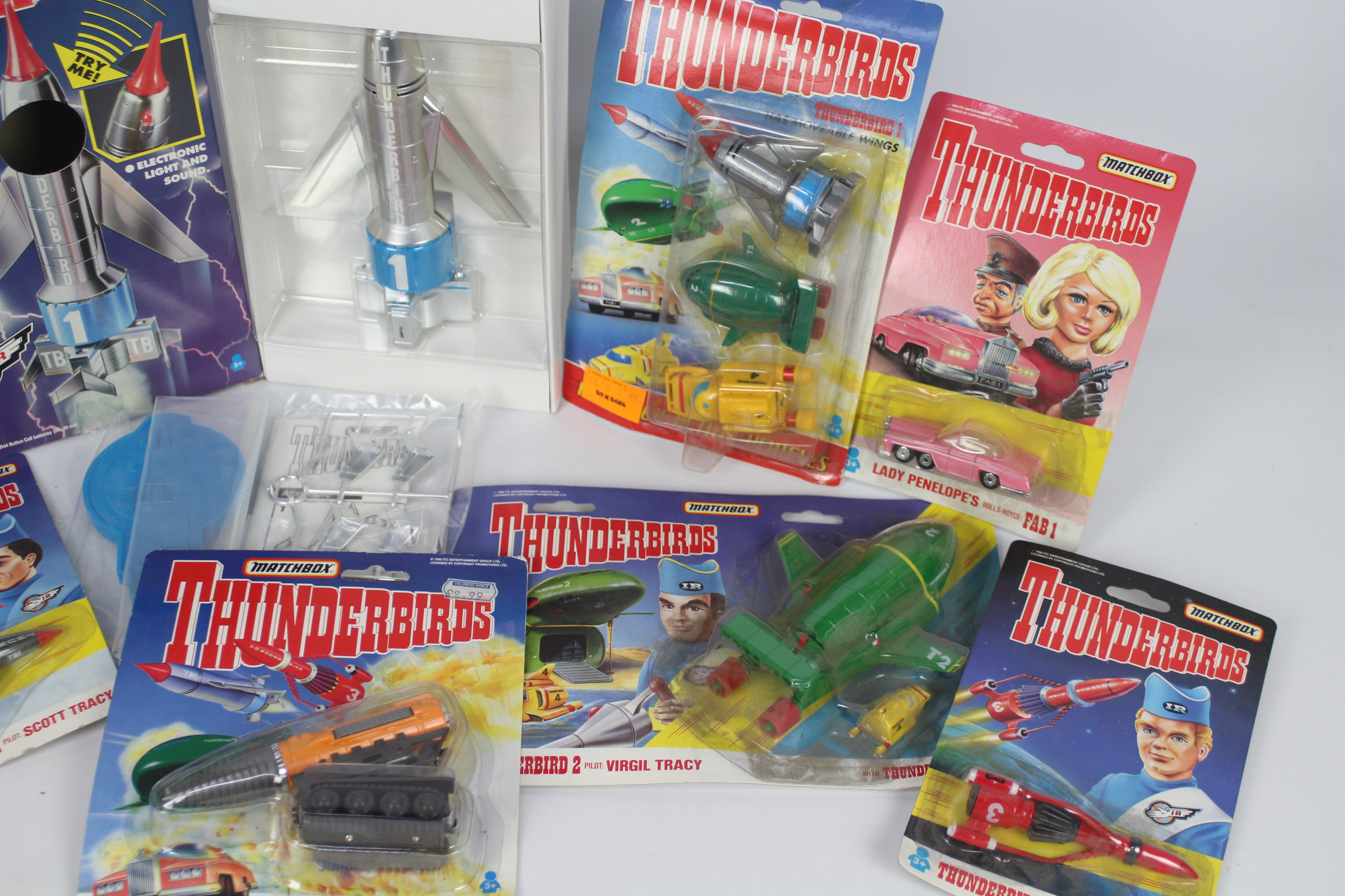 Matchbox - A selection of Gerry Anderson 1990's Thunderbird Die-cast vehicles. - Image 3 of 3