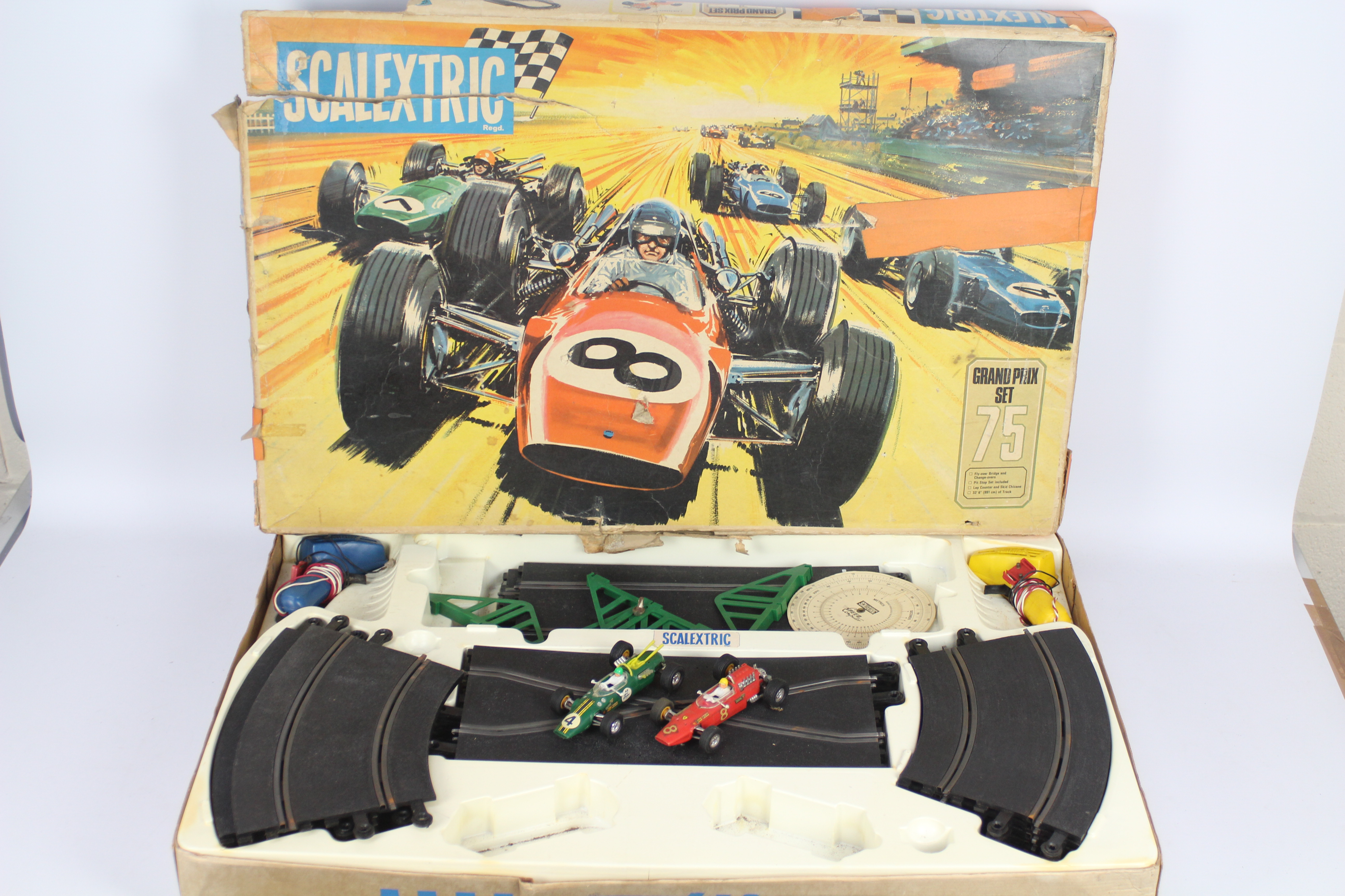 Scalextric - 2 x vintage boxed Grand Prix 75 sets in 1:32 scale. - Image 4 of 5