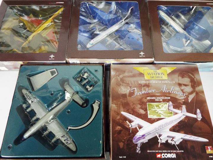 Corgi Aviation Archive - Four boxed 1:144 scale civilian aircraft from Corgi AA. - Image 4 of 5