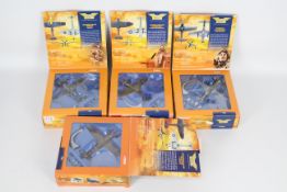 Corgi - 4 x boxed Aviation Archive 'Flying Aces' die-cast model kits with a 1:72 scale - Lot